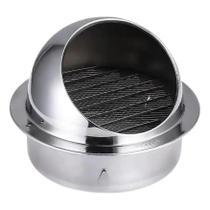 Grelha Tampa Ventilação Exaustor Grade C/ Tela Inox Ar 150Mm Grelha Tampa Ventilação Exaustor Grade C/ Tela Inox Ar 150Mm