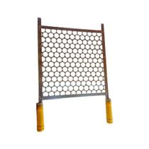 Grelha Tela Moeda Galvanizada para Churrasqueira 50x30cm Brassol