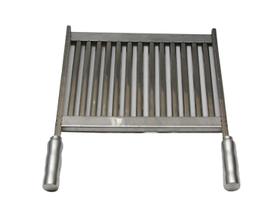 Grelha tipo Uruguaia Inox Parrilha Para Churrasco hamburguer legumes 70cm Largura Grelha tipo Uruguaia Inox Parrilha Para Churrasco hamburguer legumes 70cm Largura