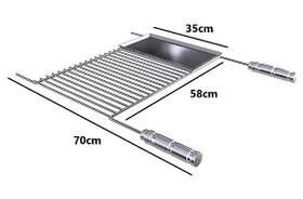 Grelha Uruguaia Aço inox 304 1521