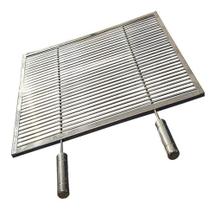 Grelha Uruguaia Aramada 55x60cm Inox 304 Churrasco Parrilla