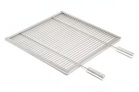 Grelha Uruguaia Aramada em Inox Premium para Churrasqueira 30cm 40cm 50cm 60cm 70cm Grelha Uruguaia Aramada em Inox Premium para Churrasqueira 30cm 40cm 50cm 60cm 70cm