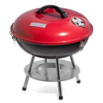 Grelhador a carvão portátil Cuisinart CCG-190RB 14 polegadas vermelho