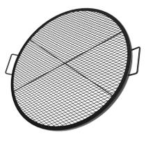Grelhador Fire Pit Grill Stanbroil X-Marks Grelha de Cozinha Redonda de 61 cm