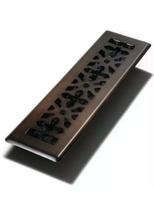Grelhas de decoração Floor Register AGH212-RB Gothic Bronze 5x30cm