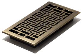 Grelhas de decoração Floor Register AJH612-A Oriental 15x30cm