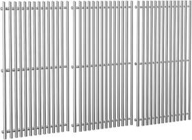 Grelhas para Churrasqueira QuliMetal em Aço Inoxidável 304 de 9MM para Weber Genesis II Grelhas para Churrasqueira QuliMetal em Aço Inoxidável 304 de 9MM para Weber Genesis II