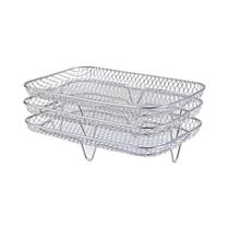 Grelhas Para Fritadeira De Ar E Forno, Acessórios Para Desidratador, Quadradas E Redondas, Para