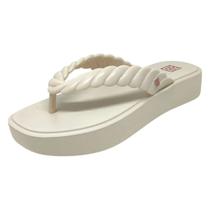 Grendene Chinelo Fem Ad 19262 Zaxy Rope Off White