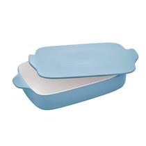 Grés vitrificado retangular Baker KitchenAid, veludo azul Grés vitrificado retangular Baker KitchenAid, veludo azul