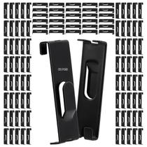 Grid Hooks West Bay Notch Hook para Grid Wall 60 unidades de metal preto