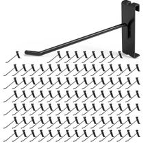 Gridwall Hooks HJW 15 cm 50 unidades para painel de parede Grid preto