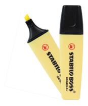 Grifa Texto Amarelo Pastel Stabilo Boss