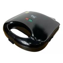 Grill 110v Sanduicheira Elétrica Antiaderente Inox