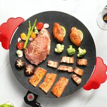 Grill 5 Temperaturas Chapa Frigideira Elétrica Panela Chapa Elétrica Grill