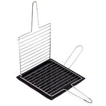 Grill aço esmaltado e grelha de alumínio 22,5 cm 1 unidade - SUZAN PEÇAS Grill Para Churrasqueira Grelha Argentina