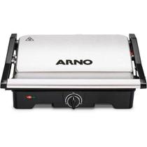 Grill Arno Dual GNOX Inox Com Abertura de 180 127v F002 Grill Arno Dual GNOX Inox Com Abertura de 180 127v F002