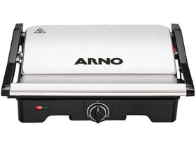 Grill Arno Dual Inox SW332DB0/1 Antiaderente com Controle de Temperatura Grill Arno Dual Inox SW332DB0/1 Antiaderente com Controle de Temperatura