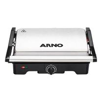 Grill Arno Dual Inox SW332DB0/1 Antiaderente com Controle de Temperatura