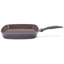 Grill Brinox Ceramic Life Smart Plus 26cm Antiaderente Cinza - 4791/365