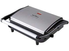 Grill Britânia Press 2 Em 1 Inox 850W 127V BGR27I Grill Britânia Press 2 Em 1 Inox 850W 127V BGR27I
