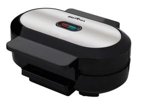 Grill britania preto inox 1000w p/ 2 hamburgueres