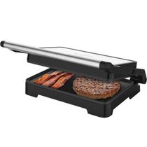 Grill Cadence Click Inox 1200W Antiaderente GRL200 Voltagem:127v Grill Cadence Click Inox 1200W Antiaderente GRL200 Voltagem:127v