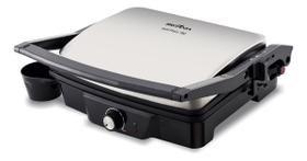 Grill Com Coletor De Gordura 1400w Press 180 Britânia Grill Com Coletor De Gordura 1400w Press 180 Britânia