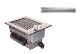 Grill De Embutir Diamond Little Titan Gás Natural +Veneziana