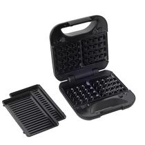Grill e Máquina Waffles Black e Becker 2 em 1 Preto GW750-B2 Grill e Máquina Waffles Black e Becker 2 em 1 Preto GW750-B2