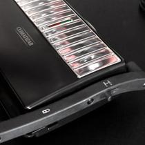 Grill e sanduicheira 2 em 1 elétrica 12v 100w antiaderente alça com isolamento térmico - climatizar Grill e sanduicheira 2 em 1 elétrica 12v 100w antiaderente alça com isolamento térmico - climatizar
