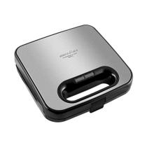 Grill E Sanduicheira Britânia Bgr16 2 Em 1 Inox - Preto 220v