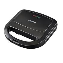 Grill e Sanduicheira Elétrica 220 V Preto Essencial Itatiaia