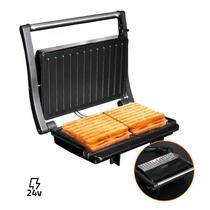 Grill e Sanduicheira Elétrica 24v 250w Para caminhão