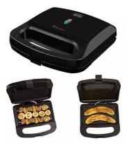 Grill e sanduicheira eletrica black+decker 220v