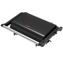 Grill e Sanduicheira Elétrica Potente 1000W Antiaderente Luz indicativa Alça segura