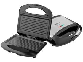 Grill e Sanduicheira Mondial Inox Premium 220V Preto 800W S07