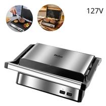Grill e Sanduicheira Philco PGR21PI Inox Revestimento Antiaderente Abertura 180º 1000W 127V