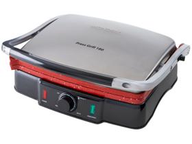 Grill e Sanduicheira Premium PG-02 Preto/Inox 1800W S-07 Mondial