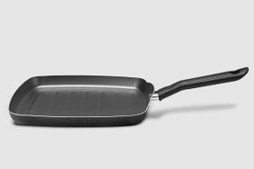 Grill Ebony em Alumínio Antiaderente Preto 24cm 750ml - Brinox
