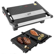 Grill Elétrica Antiaderente 02 Chapas Aço Inox 750W Austin 127V OU 220V A5 Importadora - Lulay Store