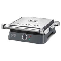 Grill Elétrico com Abertura 180º Gourmand Gris 220 V Black + Decker