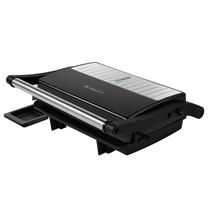 Grill Elétrico com Coletor de Gordura 220v Preto/Inox - Be Smart Grill Elétrico com Coletor de Gordura 220v Preto/Inox - Be Smart