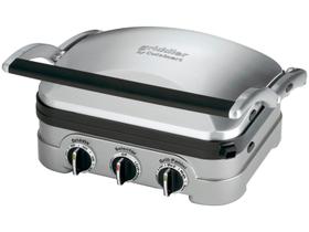 Grill Elétrico Griddler 5 em 1 Semipro Inox 127V Cuisinart - GR-4NCBR Grill Elétrico Griddler 5 em 1 Semipro Inox 127V Cuisinart - GR-4NCBR