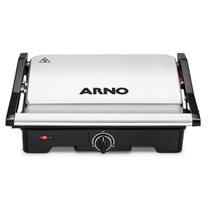 Grill Elétrico Hambúrguer Carne Legumes Arno Dual 1100W 220V