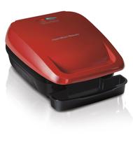 Grill Elétrico Hamilton Beach Vermelho 1005w 220V