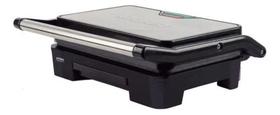 Grill Elétrico Mallory Asteria Compact Preto Inox - Cor Inox/Preto