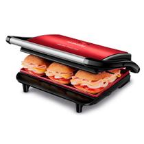 Grill Elétrico Master Press Mondial Red Ceramic PG-01-RC 127V