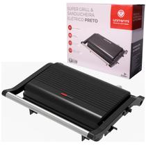 Grill Elétrico Multifuncional Grelha Carne Lanches Rápido