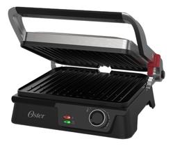 Grill Elétrico Multiuso Ogrl610 Inox 2 Em 1 Oster Preto/prata Grill Elétrico Multiuso Ogrl610 Inox 2 Em 1 Oster Preto/prata